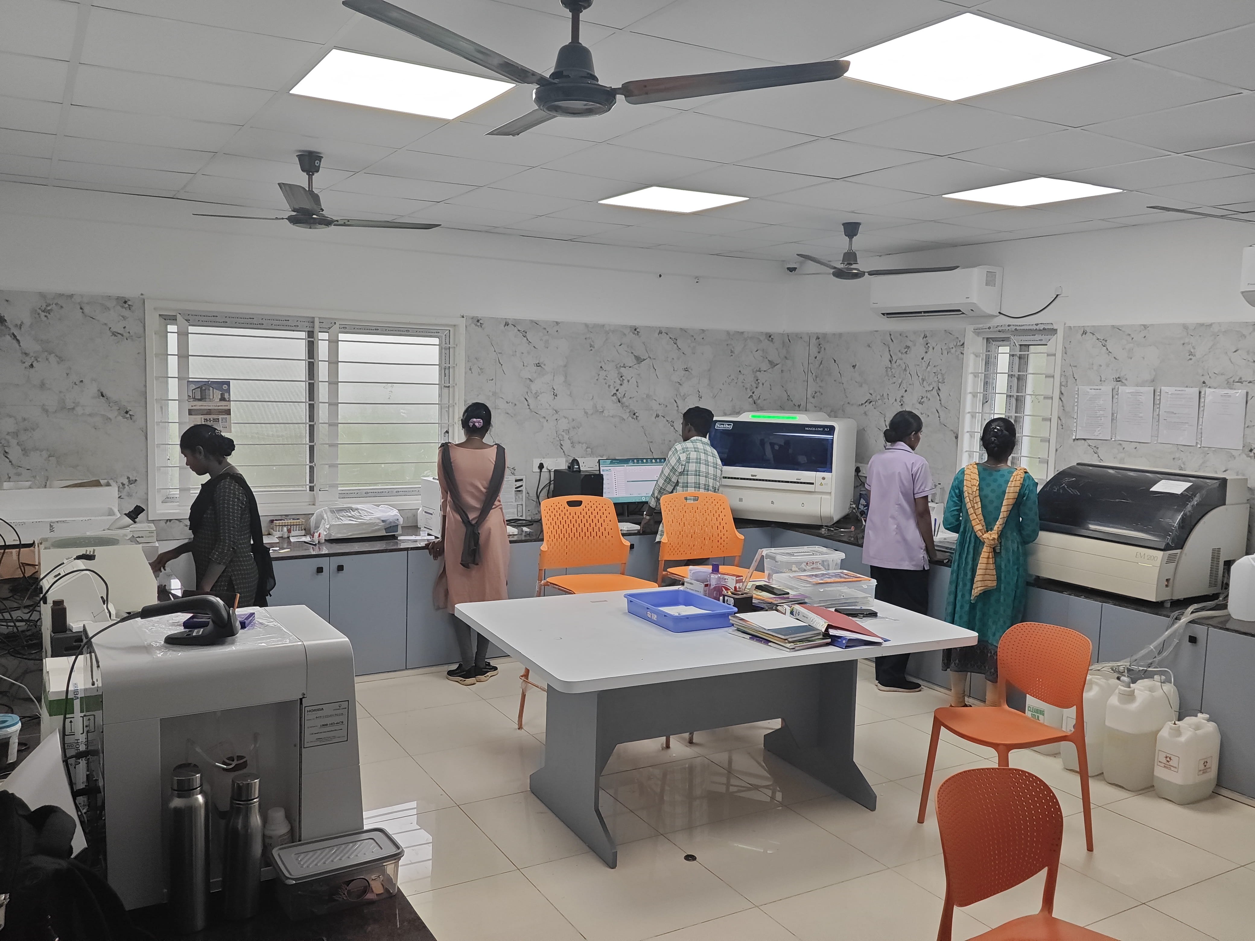 Laboratory at Thulir Hospital